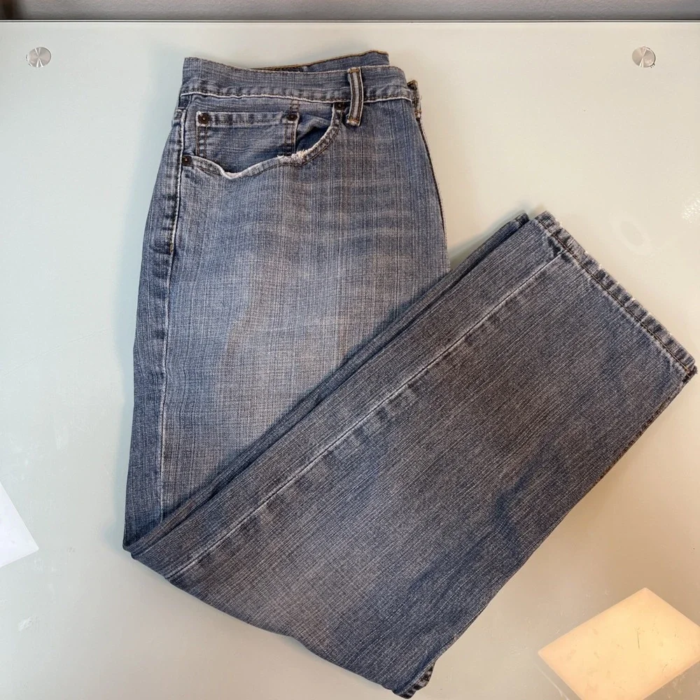 Levi's 559‎ Jeans 34x30 Relaxed Straight Light Wash Denim Mens